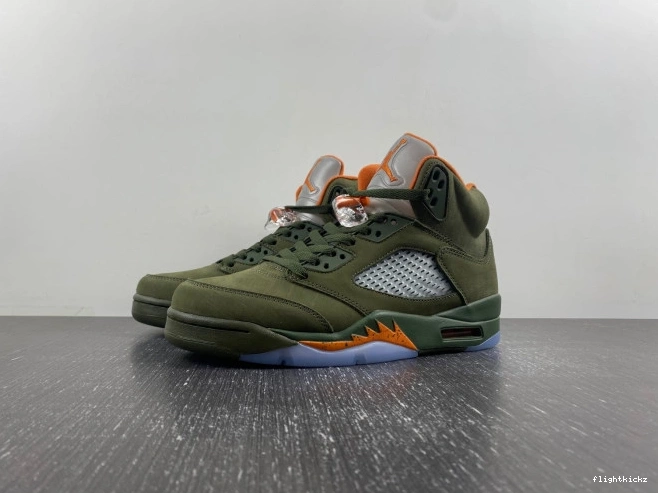 5 DD0587-308 Air Jordan Olive 0712
